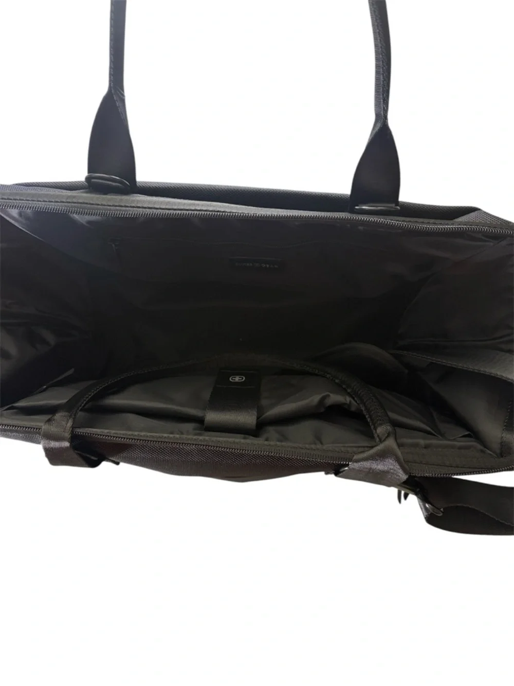 SwissGear Black Laptop Briefcase with Shoulder Strap